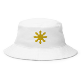 Philippines Yellow Sun Bucket Hat